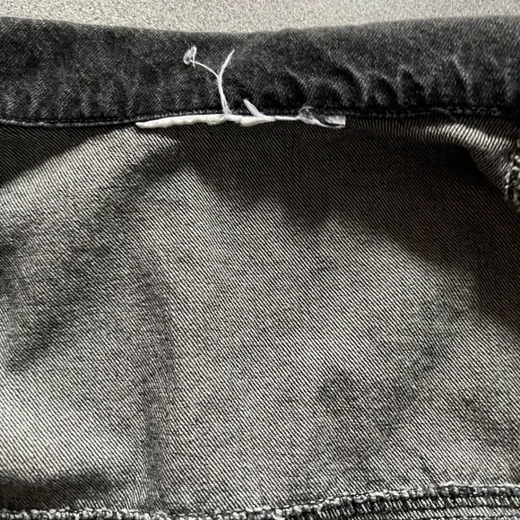 Grey Stonewashed Jean Jacket - Picture 6 of 10